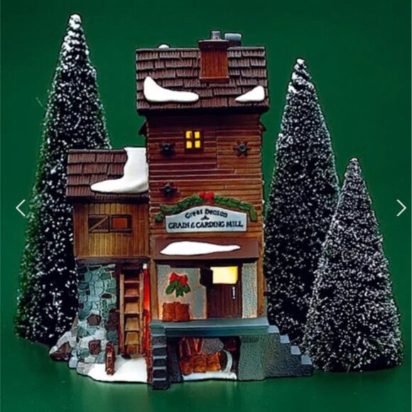 Department 56 Heritage Village Dickens Village GREAT DENTON MILL, #5812-2 - Picture 1 of 7